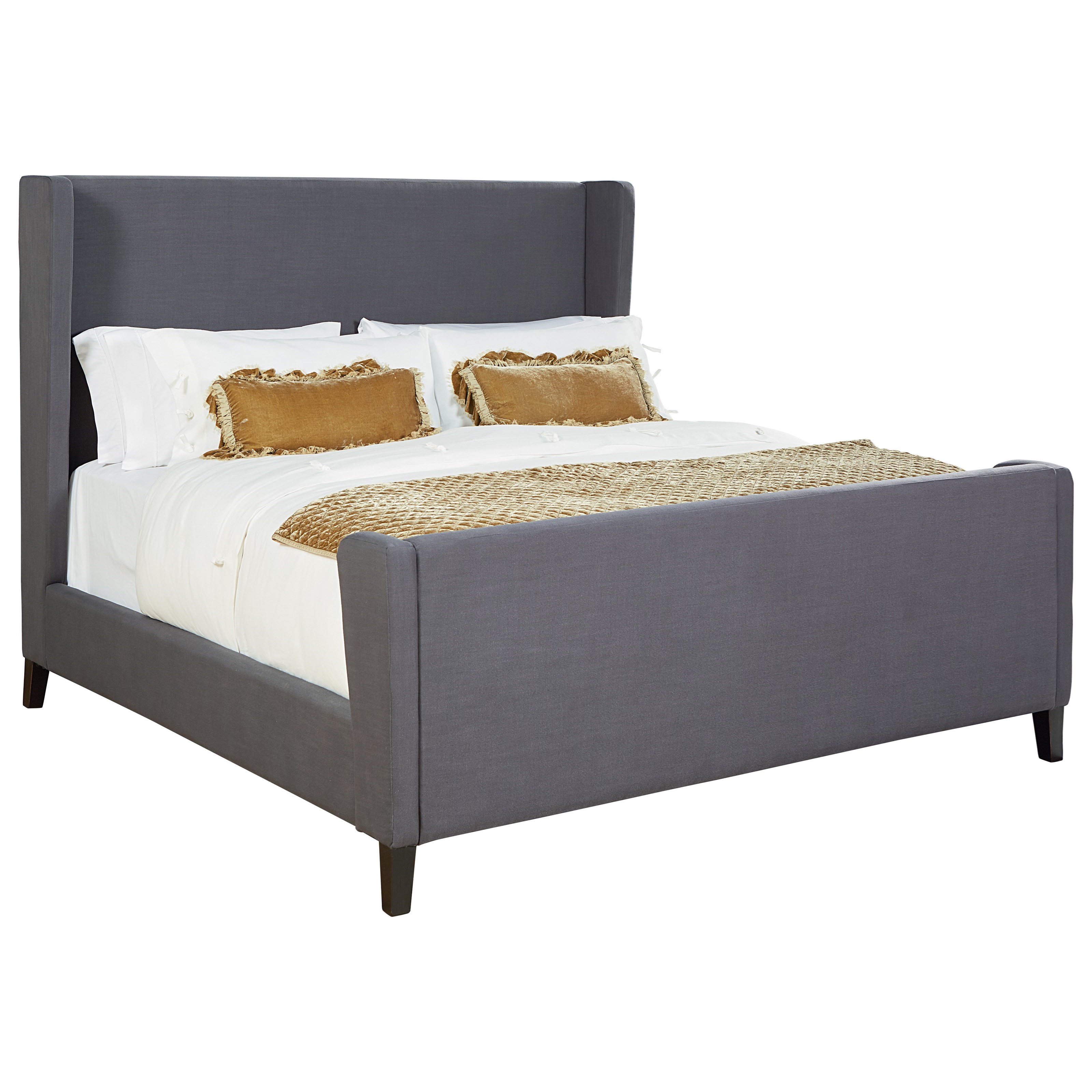Magnolia Home by Joanna Gaines Modern King Upholstered Bed with